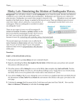 Seismic Wave Slinky Lab
