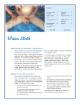 water birth handout