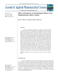 Effect of Excipients on Oxcarbazepine Release from Modified