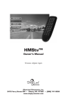 HMStv Manual - SilverLeaf Electronics