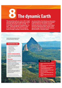 The dynamic Earth