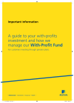 A guide to your with-profits investment and how we manage