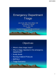 Emergency Department Triage