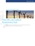The US Low Carbon Economics Tool