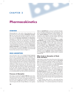 Pharmacokinetics