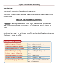 Chapter 2: Geometric Reasoning