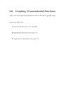 0.6 Graphing Transcendental Functions