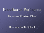Bloodborne Pathogens - Morrison Public Schools