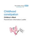 Childhood constipation V2 (version for parents/carers)