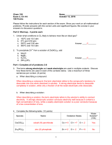 Exam 2 Key