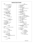 Equation Sheet Prompts