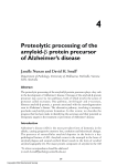 Janelle Nunan and David H. Small - Proteolytic processing of the