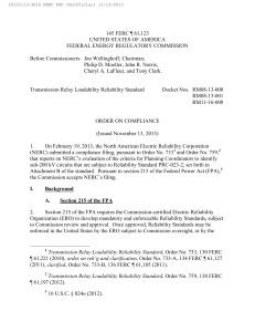 145 FERC ¶ 61,123 UNITED STATES OF AMERICA FEDERAL