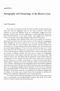 Chapter 4: Stratigraphy and Chronology of the Moon`s Crust