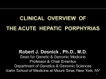 Acute Hepatic Porphyrias/ALN-AS1