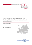 Decolonization by Europeanization? - Userpage