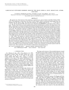 LARGE-SCALE EXTENDED EMISSION AROUND THE HELIX