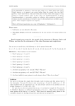 MATH 3240Q Second Midterm - Practice Problems It is impossible to