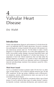 Valvular Heart Disease