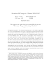 Structural Change in Ghana 1960-2010