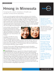 information Sheet hmong in minnesota