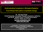 Understanding the Organization of Biological Systems