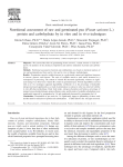 Nutritional assessment of raw and germinated pea (Pisum sativum L