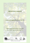 DECIDUOUS FORESTS Odborná angličtina pro 2. ročník