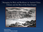 Managing for risk and resilience in ancient empires of semi