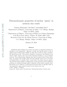 Thermodynamic properties of nuclear" pasta" in neutron star crusts