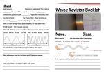 Waves Revision Booklet