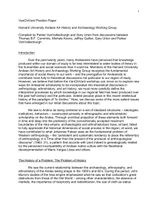 Position paper - Vanderbilt University