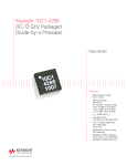 Keysight 1GC1-4266 DC-12 GHz Packaged Divide-by
