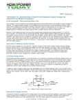 Techniques For Implementing A Positive And Negative Output