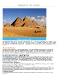 Pyramids of Giza Facts