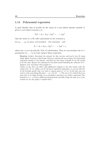 1.14 Polynomial regression