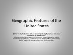 Geographic Features of the United States