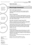 Blood Oxygen Assessment (Ref 1386)