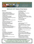 IMMUNOLOGY 2010™ Poster Symposia Schedule