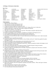 Cell Structures Study Guide