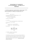 department of chemistry ch 102 (inorganic): tutorial no. 5