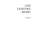 December - 21st Century Music