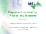 Bayesian Uncertainty: Pluses and Minuses