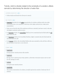 Tonicity, which is directly related to the osmolarity of a