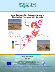 L-14 Land Degradation and a Monitoring Framework in