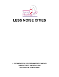 Less Noise City - Sound Hearing 2030