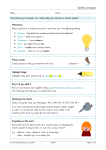 Spelling strategies The following strategies can