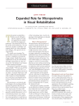 Expanded Role for Microperimetry in Visual Rehabilitation