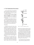 Chapter 4: The Fundamental Interactions