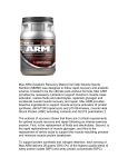 Max ARM (Anabolic Recovery Matrix) from Max Muscle Sports
